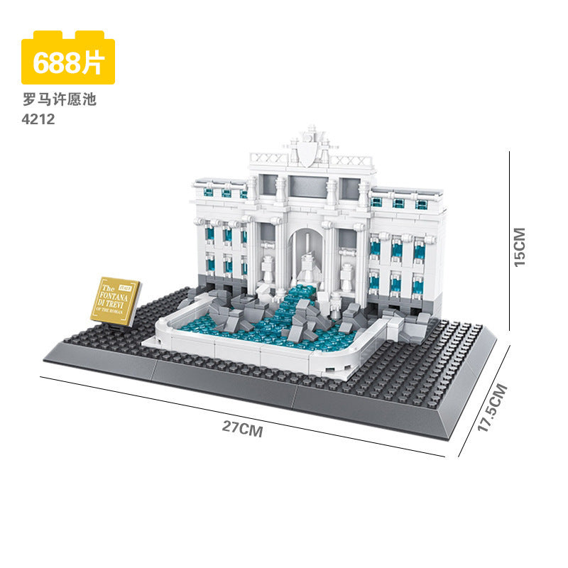 Tiananmen Architecture Building Set