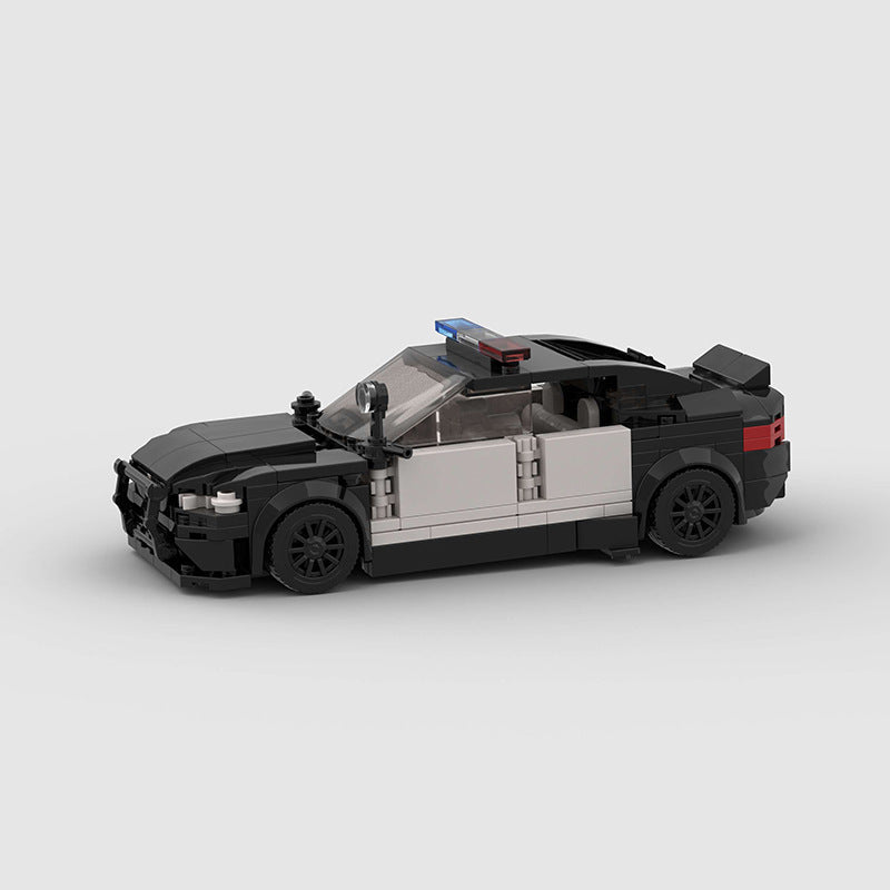 BMW M5 Police Car Building Set