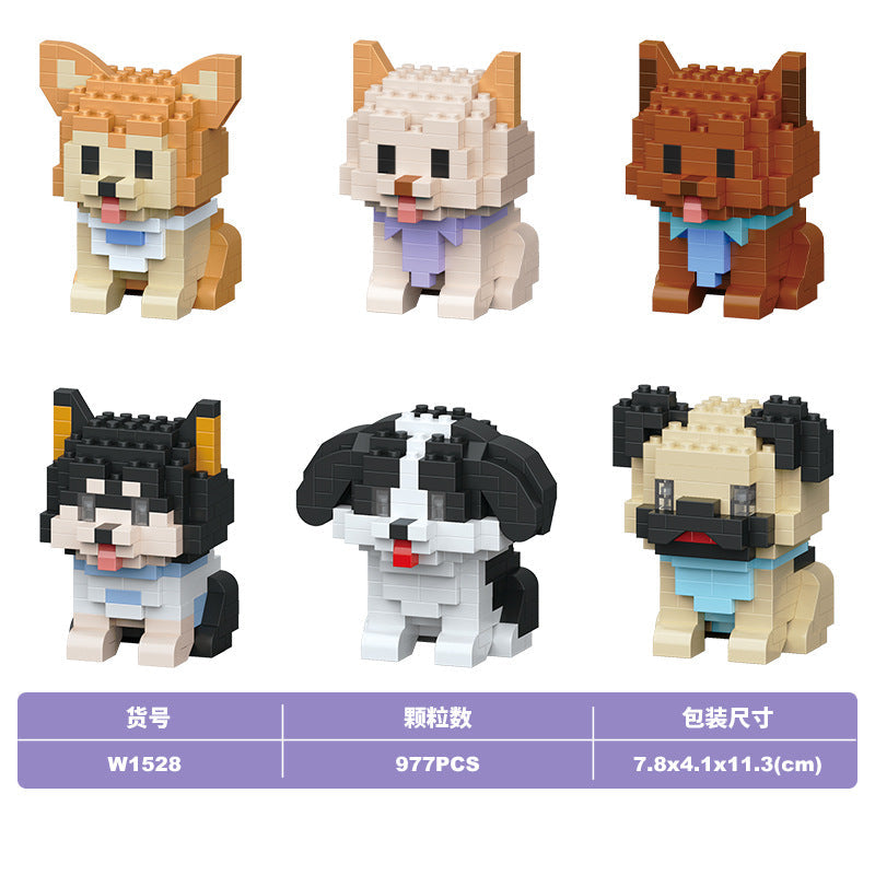 Mini Cat Animal Building Set