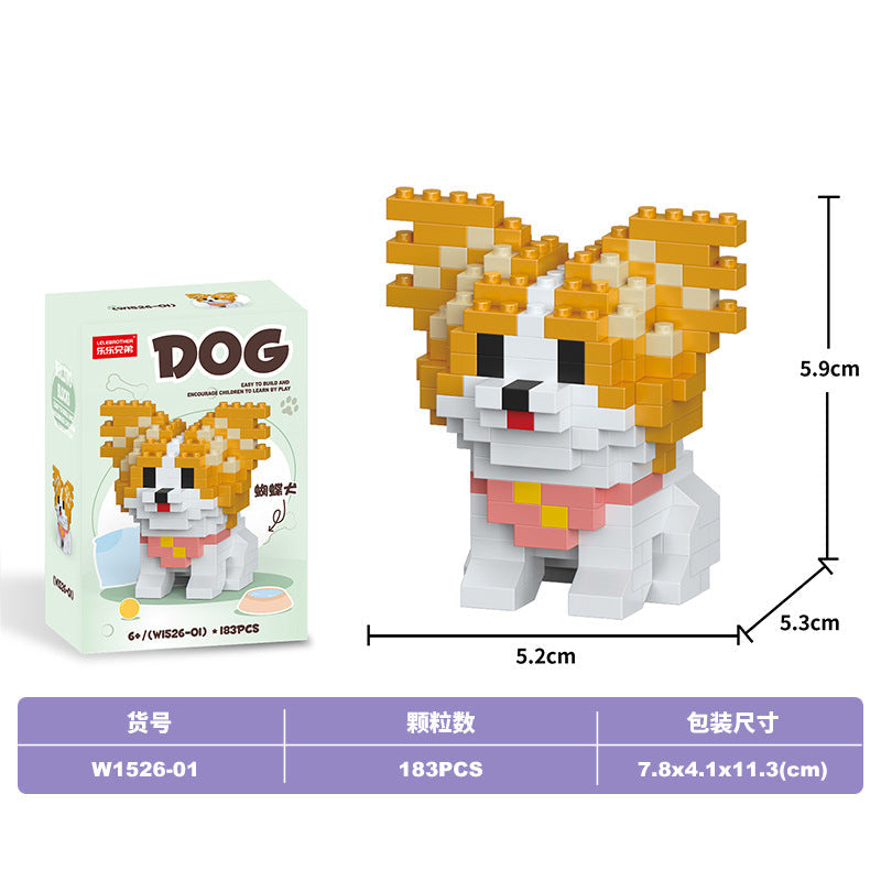Mini Cat Animal Building Set