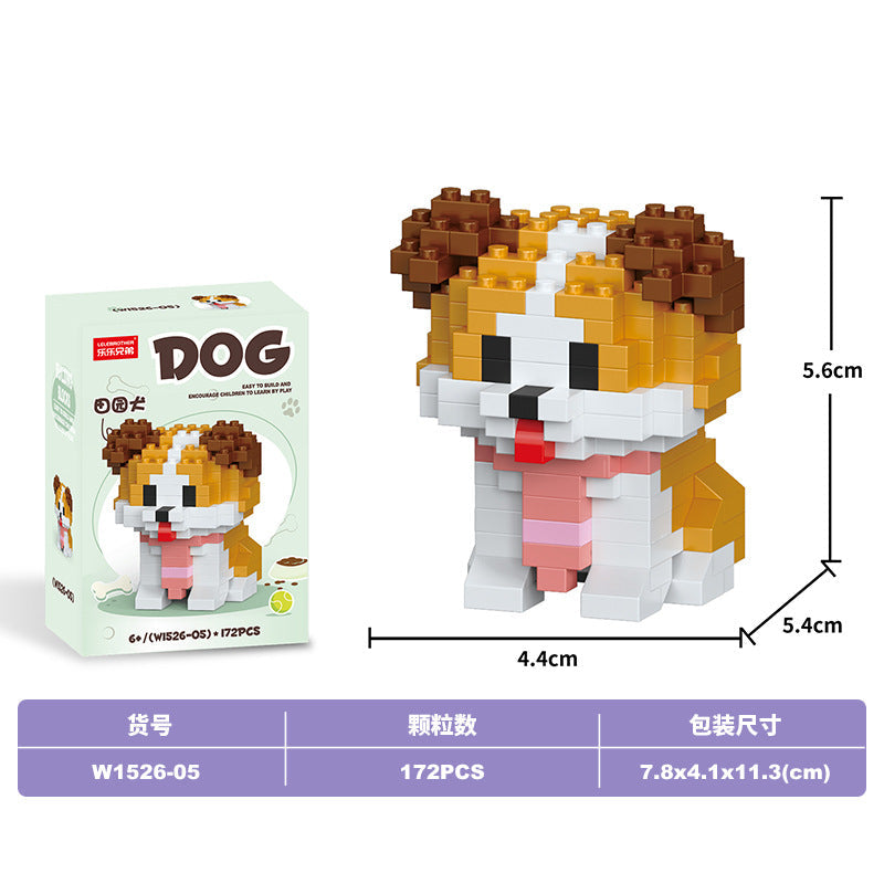 Mini Cat Animal Building Set
