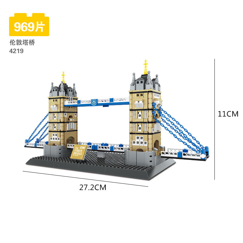 Tiananmen Architecture Building Set