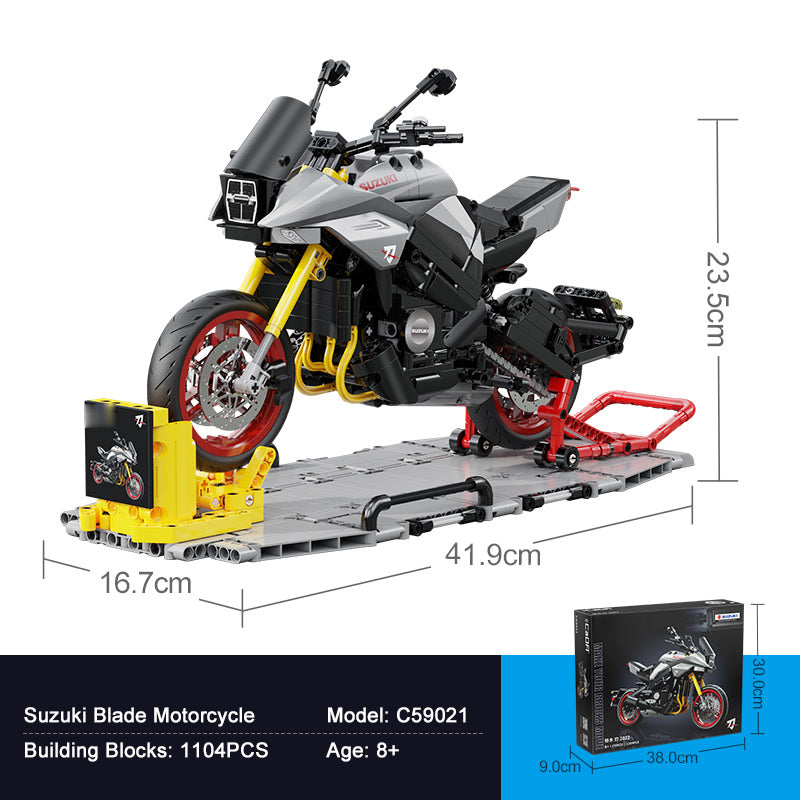 1:6 Suzuki Blade Building Blocks