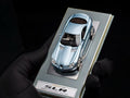 1:64 Ice Blue Resin Car Model