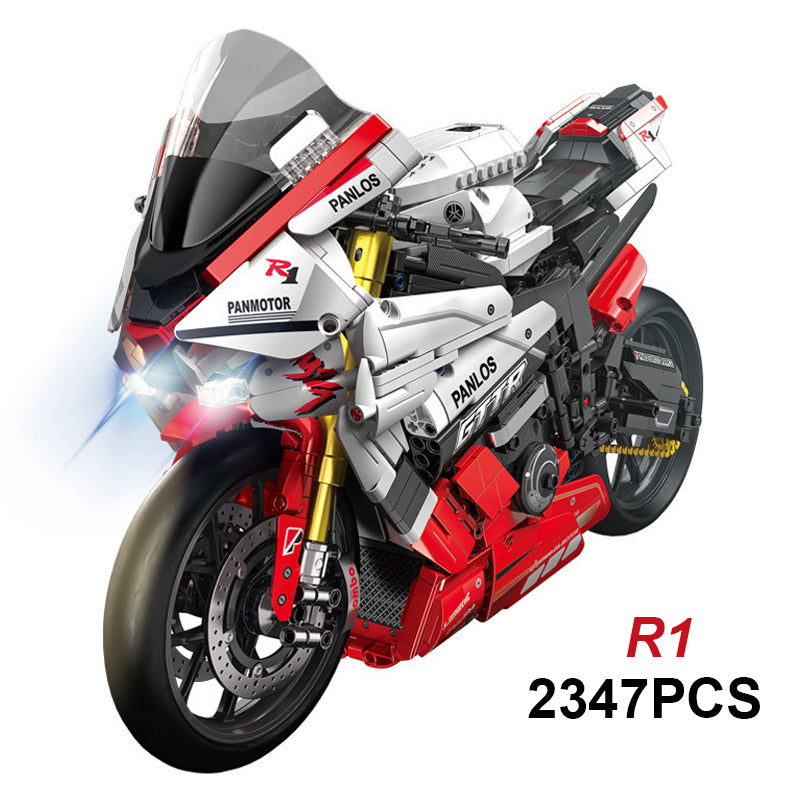 1:5 Light Motorcycle Building Blocks