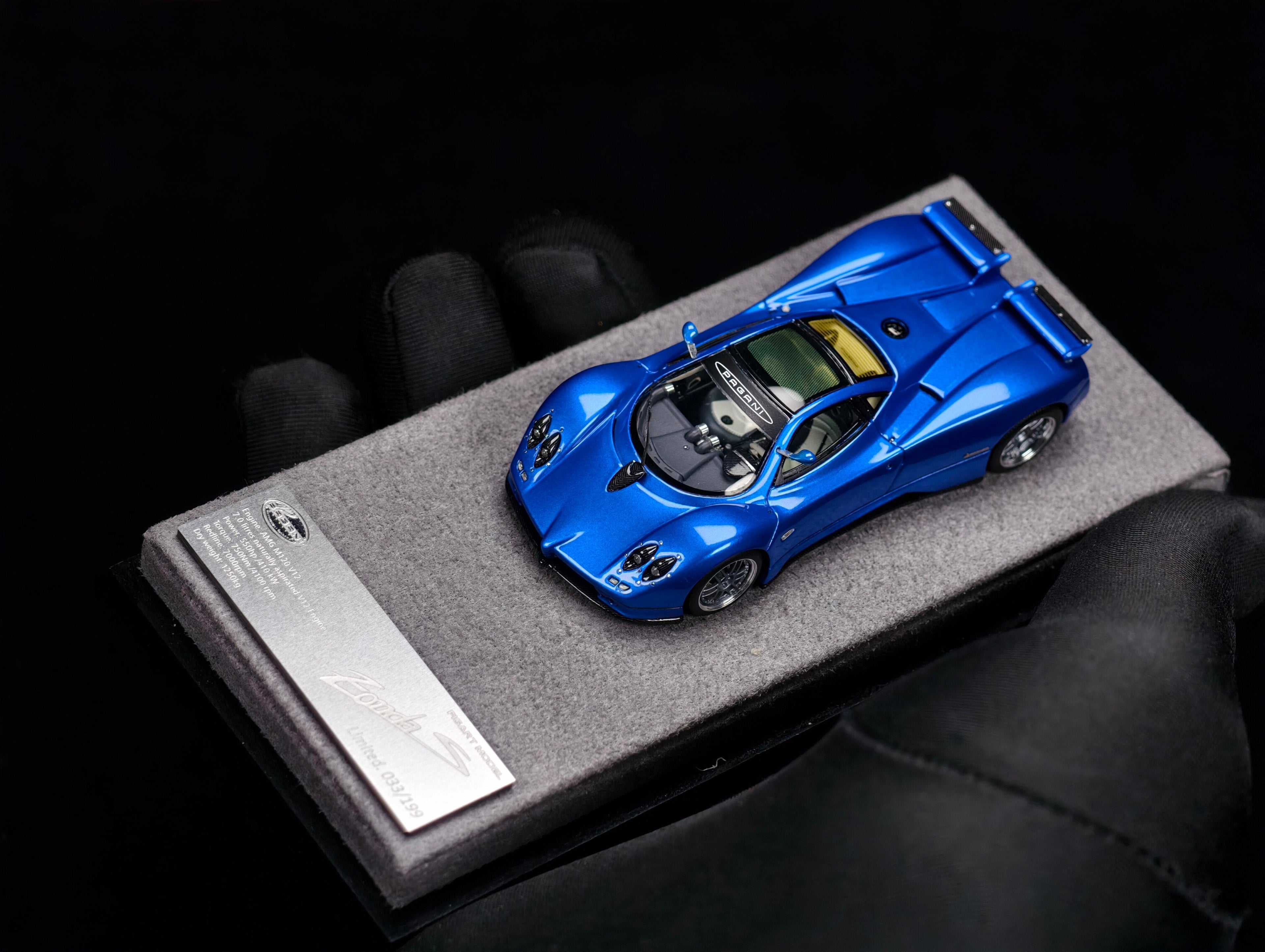 1:64 Pagani Zonda Resin Model