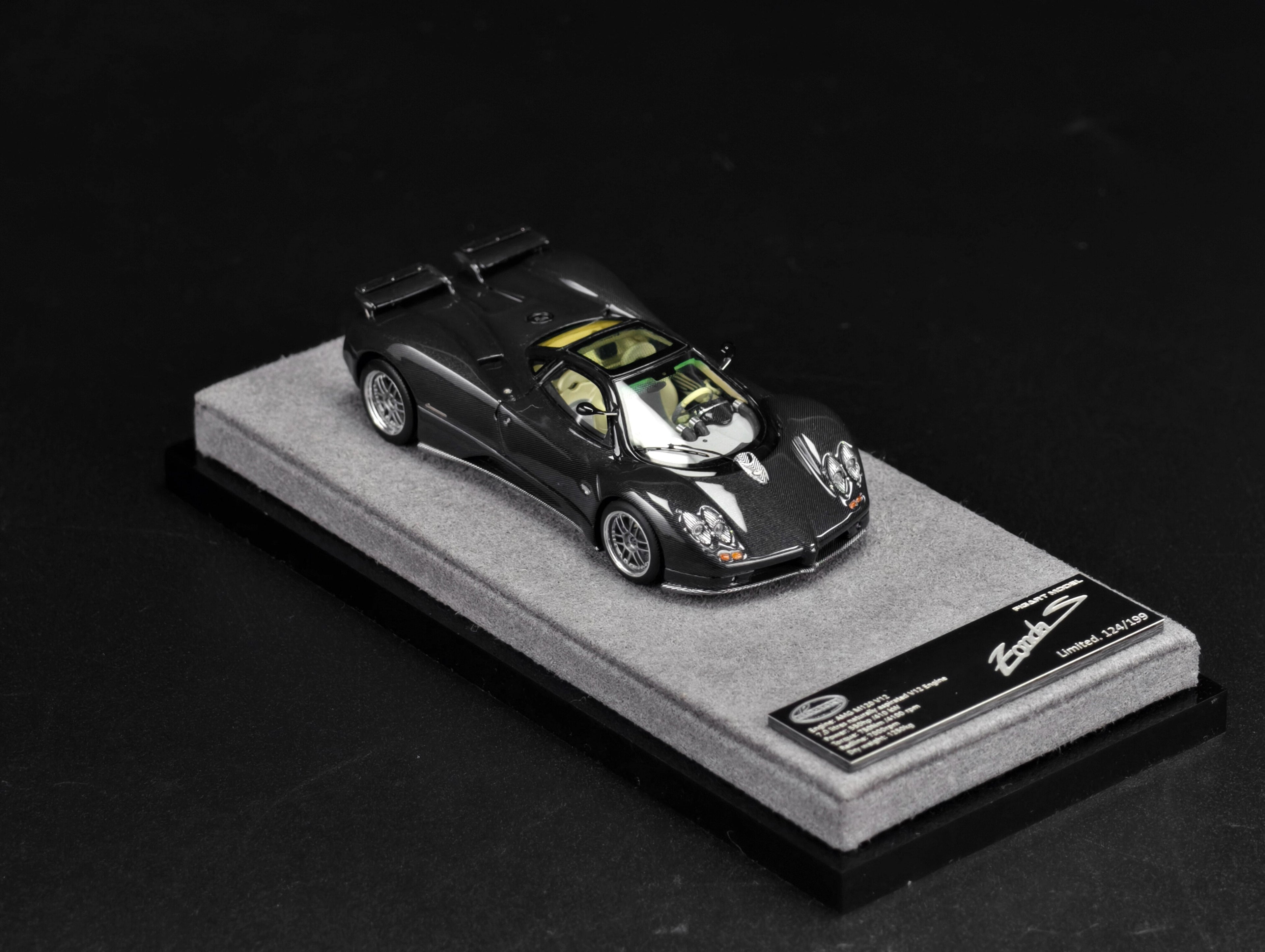 1:64 Pagani Zonda Resin Model