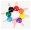 Grimms Set of 6 Pastel Spinning Tops