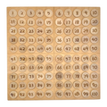 Hundred Frame Coin Pockets Set with Counting and Alphabet Coins