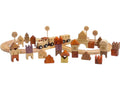 56 PCS Town Exploration Train Set with Track