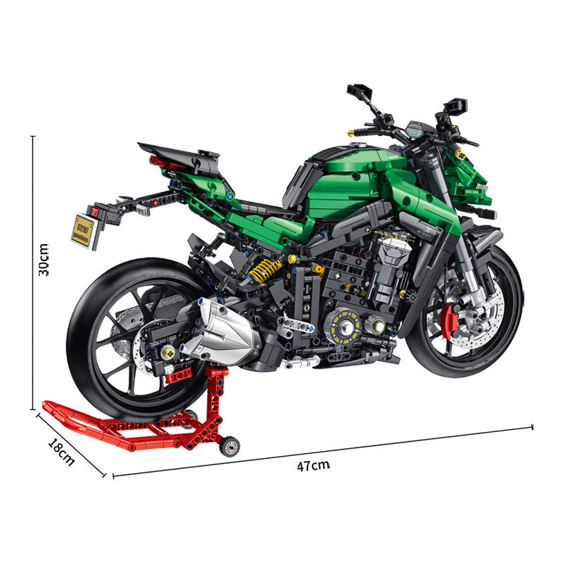 1:5 Light Motorcycle Building Blocks