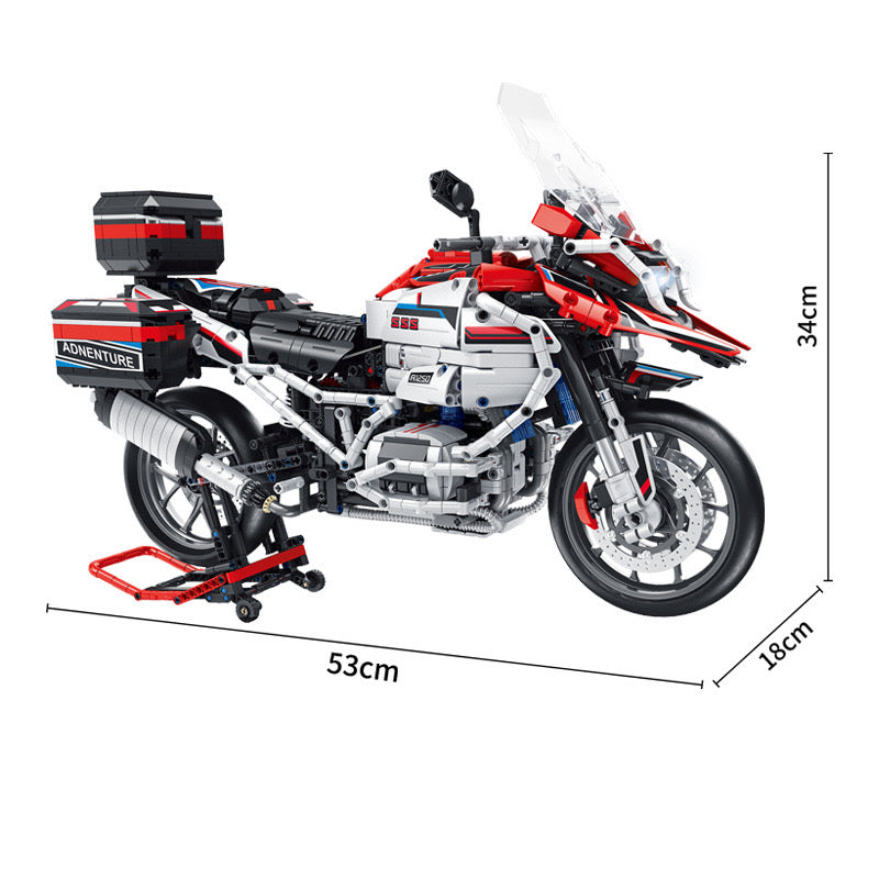 1:5 Light Motorcycle Building Blocks