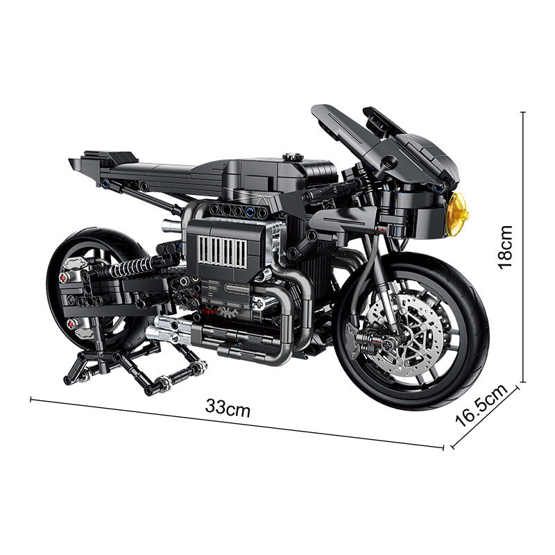 1:8 Motorcycle Building Blocks