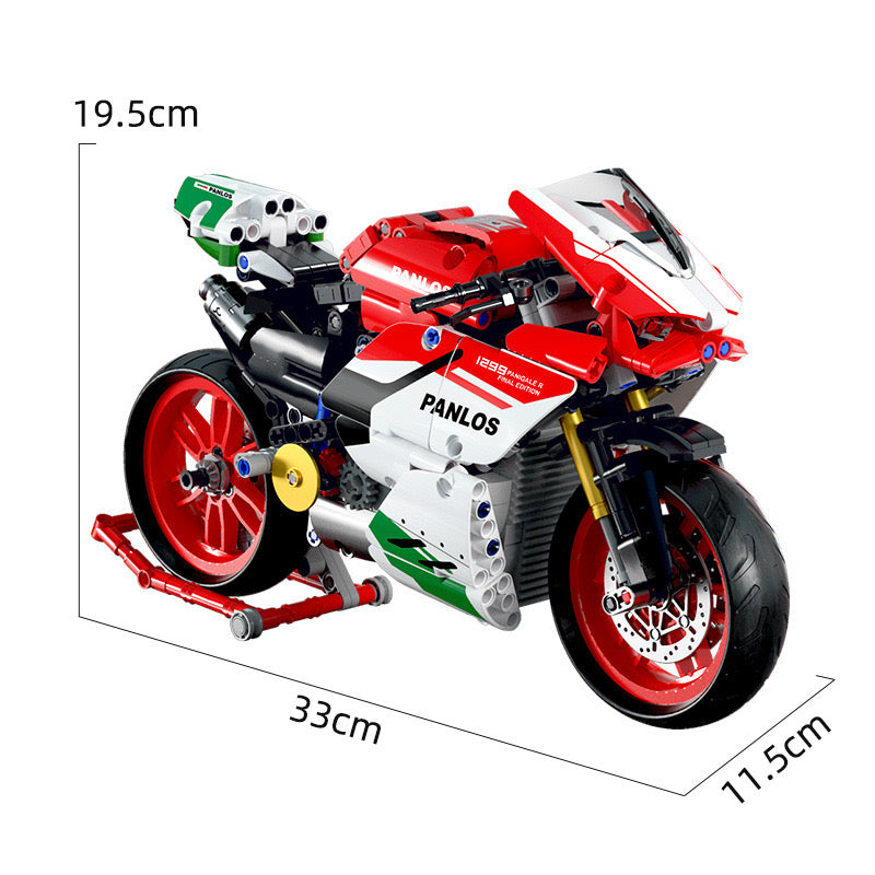 1:8 Motorcycle Building Blocks