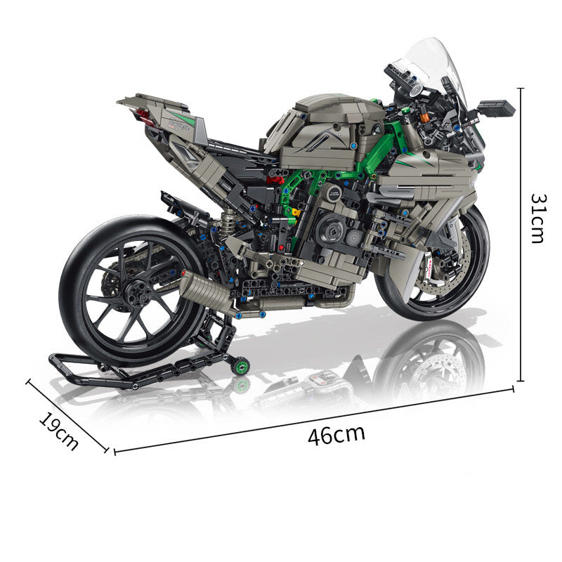 1:5 Light Motorcycle Building Blocks