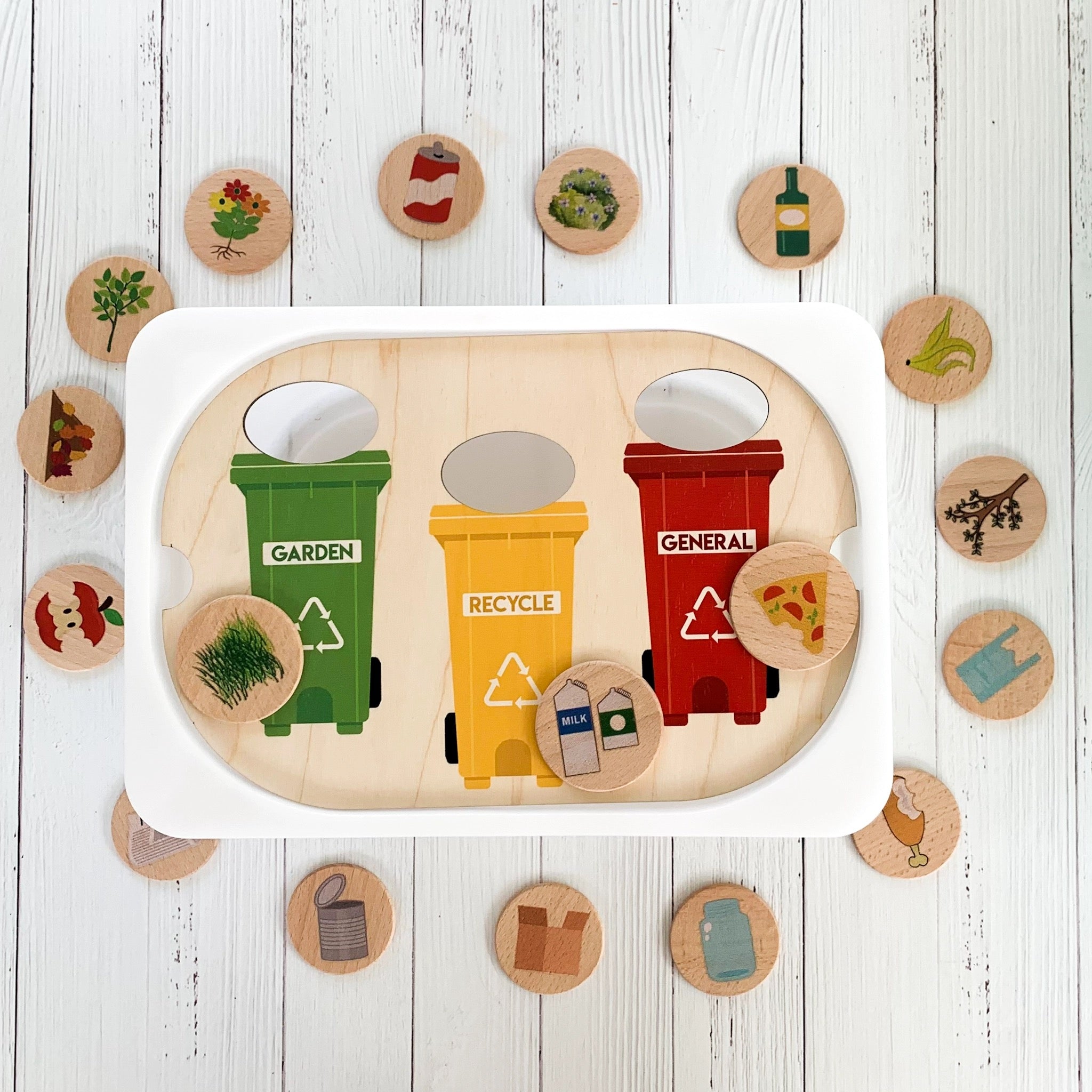 FLISAT Sensory Bin Insert Activity Board