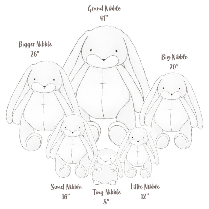 Big 20" Floppy Nibble Bunny - Ginger Snap
