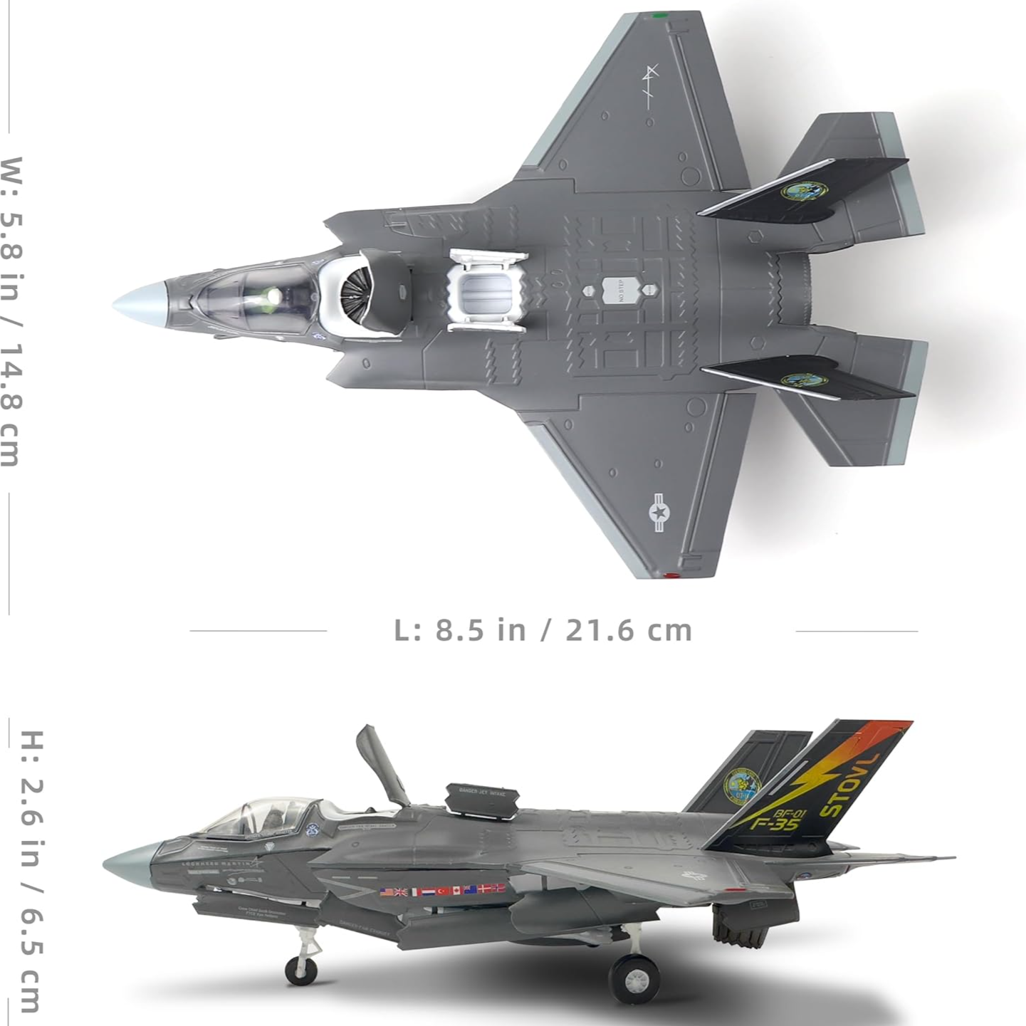 F-35B 1:72 Alloy Aircraft Model